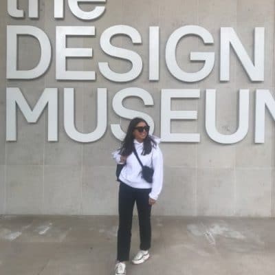 Graphic Design Student at Museum