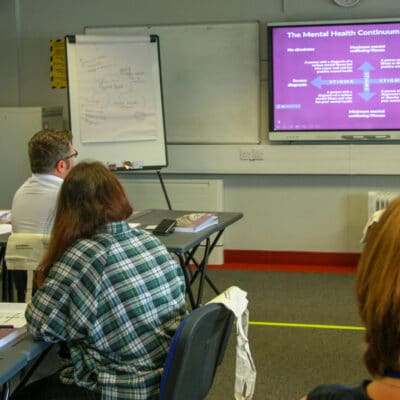 College trains staff as Mental Health First Aiders and Champions