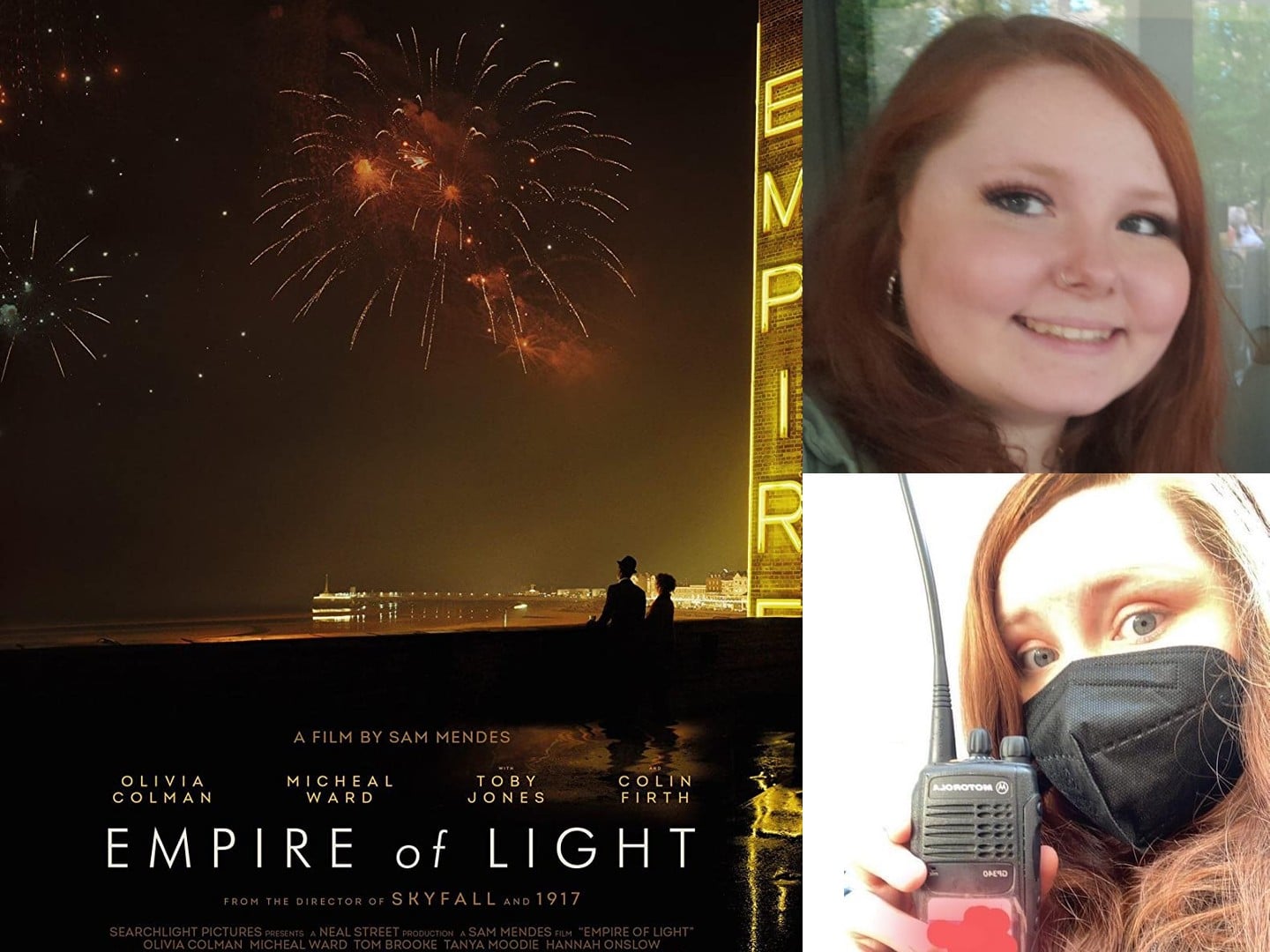 collage of layla empire of light