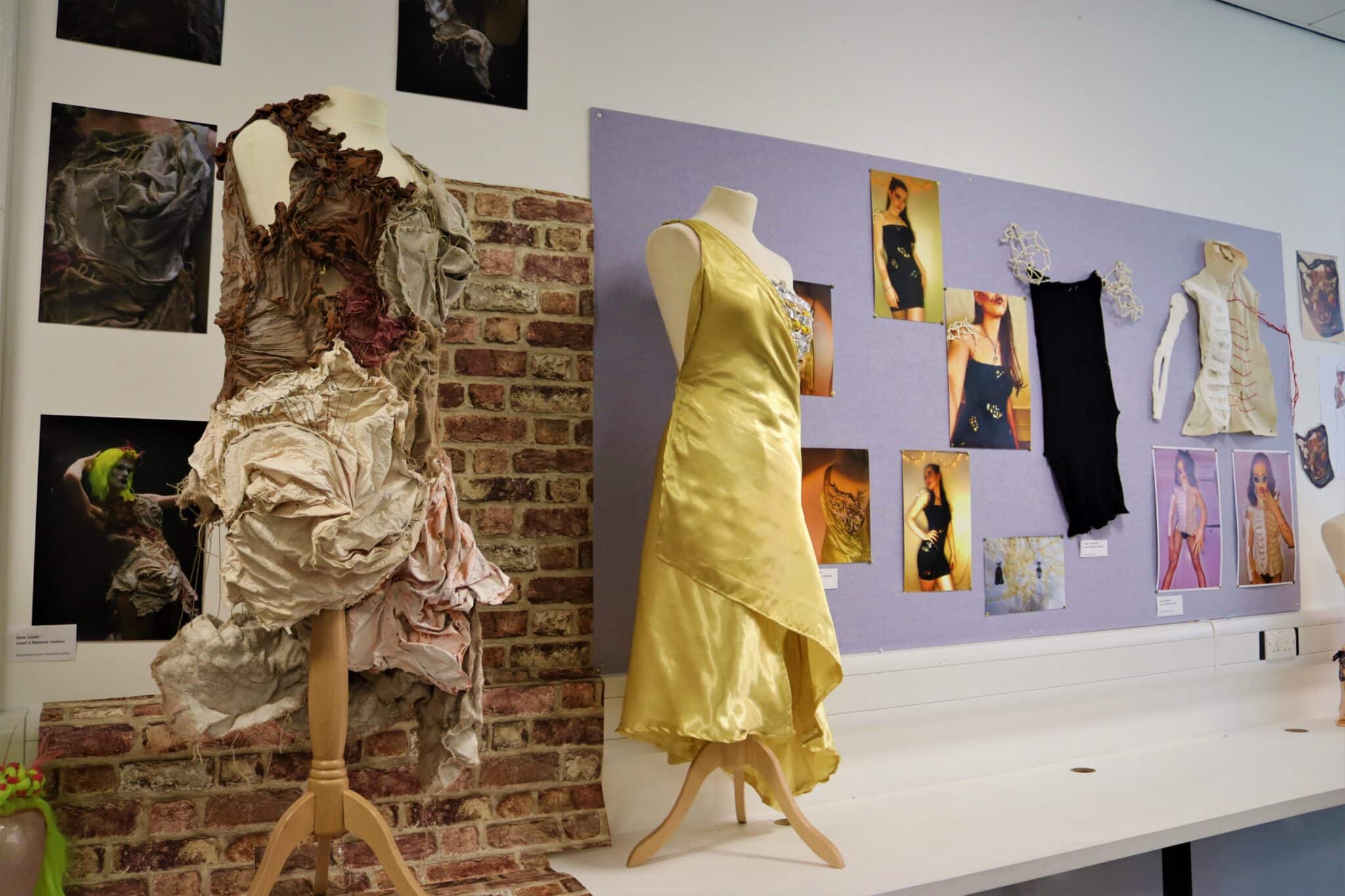 Visual Arts exhibition - dresses