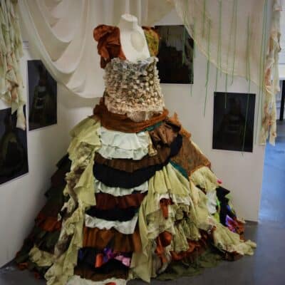 dresses from the visual arts exhibition