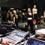 Stratford-upon-Avon College performing arts students rehearse.