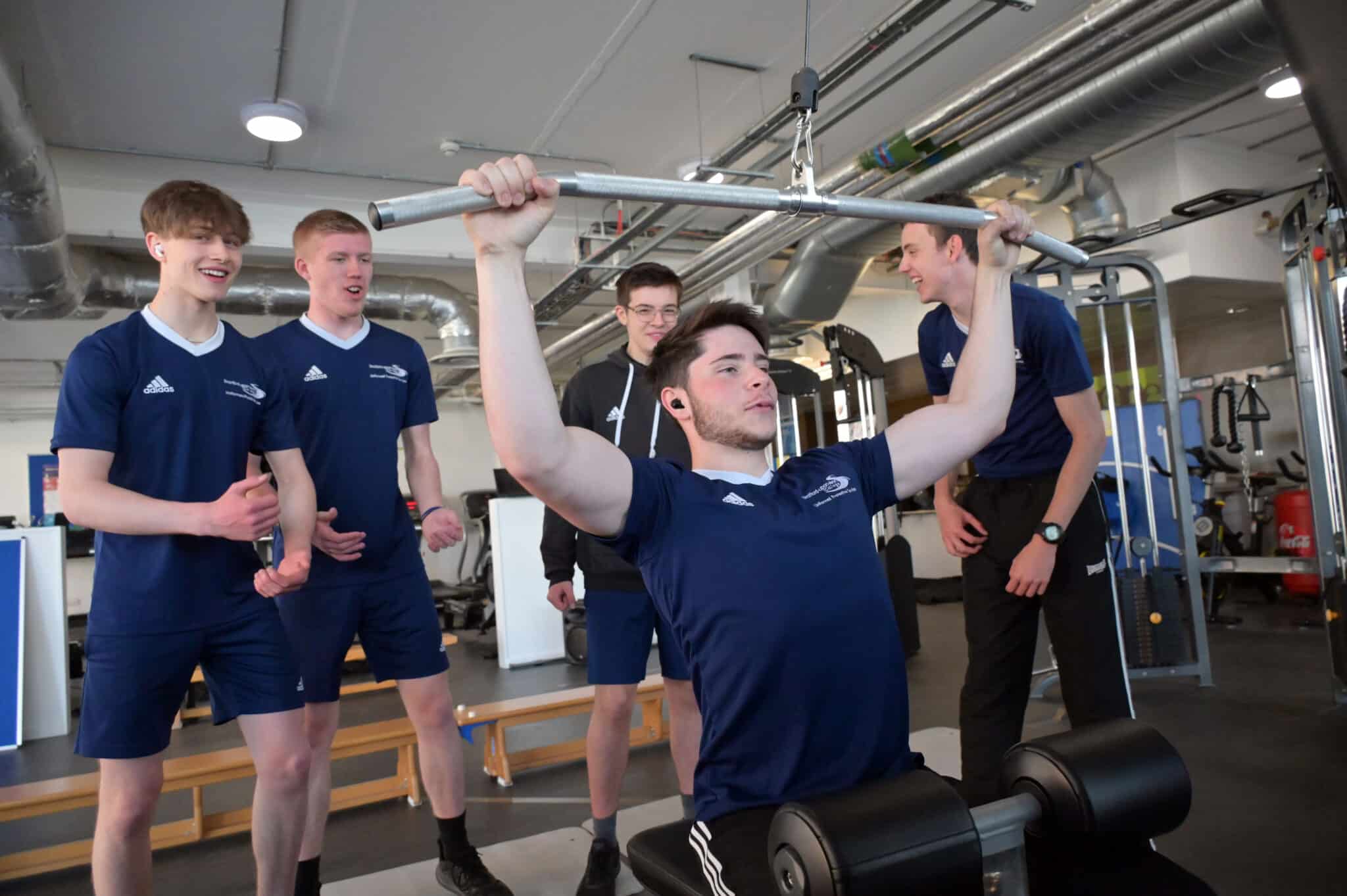 College showcases brand new campus - gym