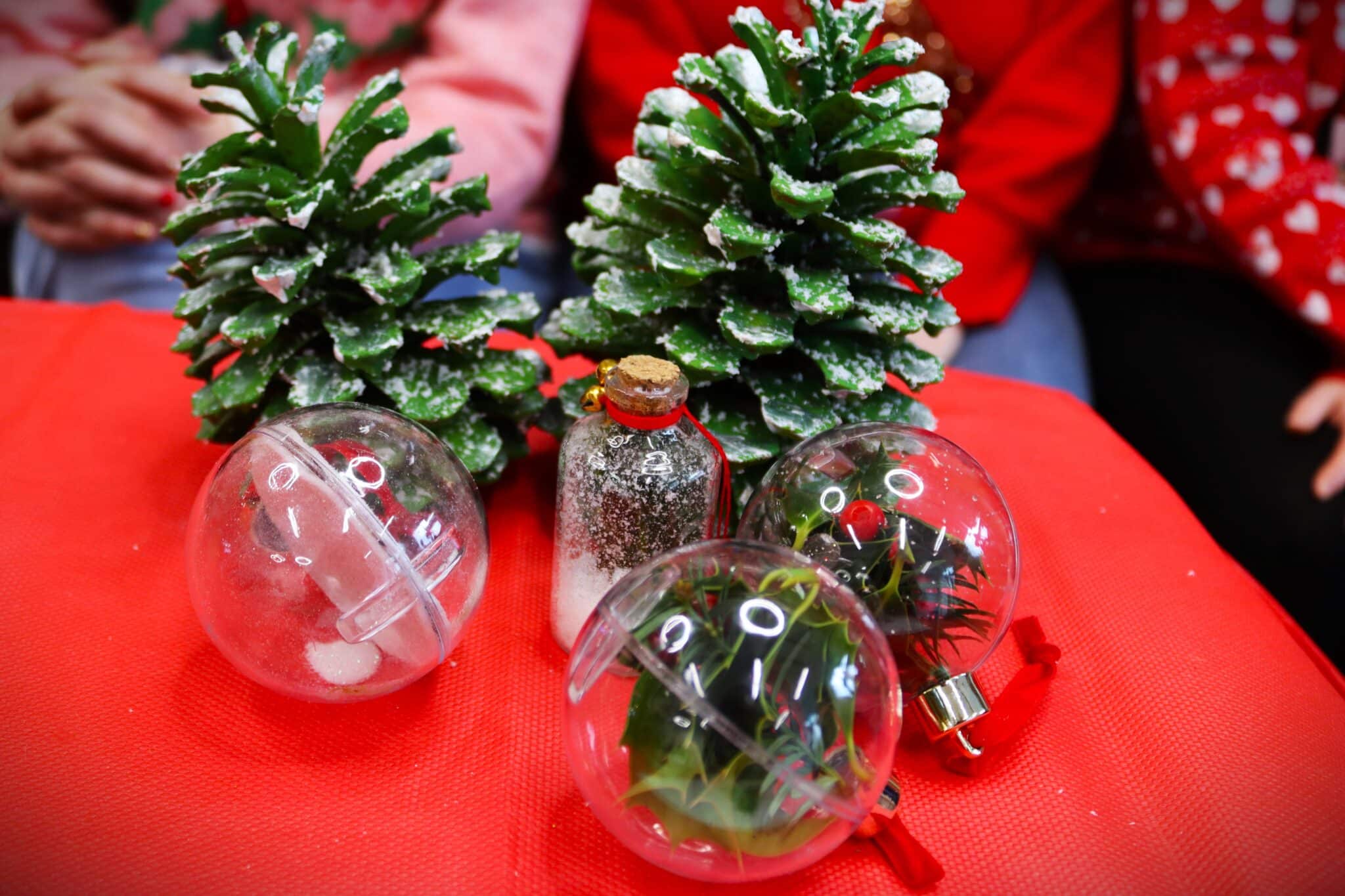 Foundation Learning students get into the Christmas business - decorations