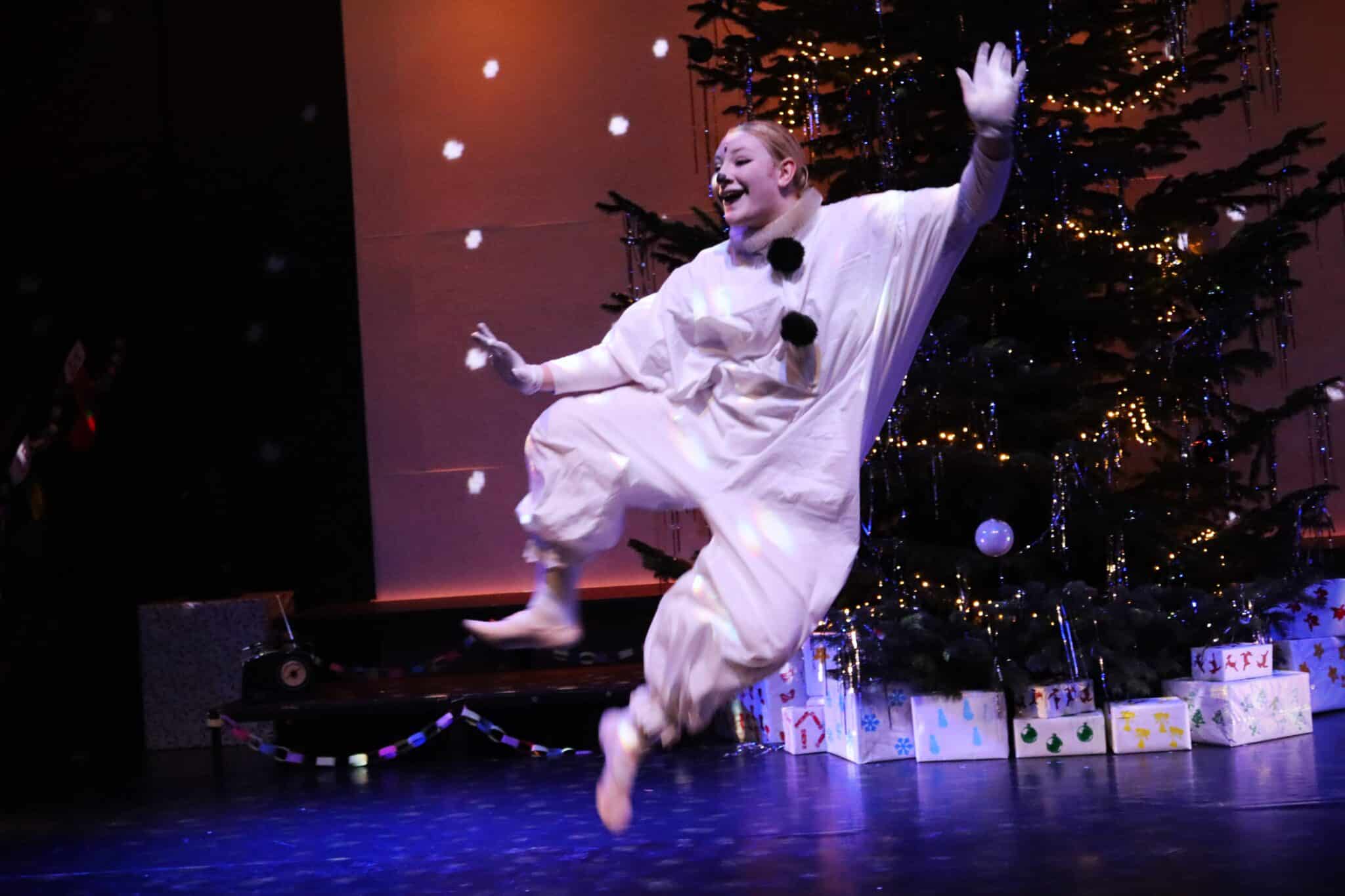 College Christmas variety show a huge hit - mime