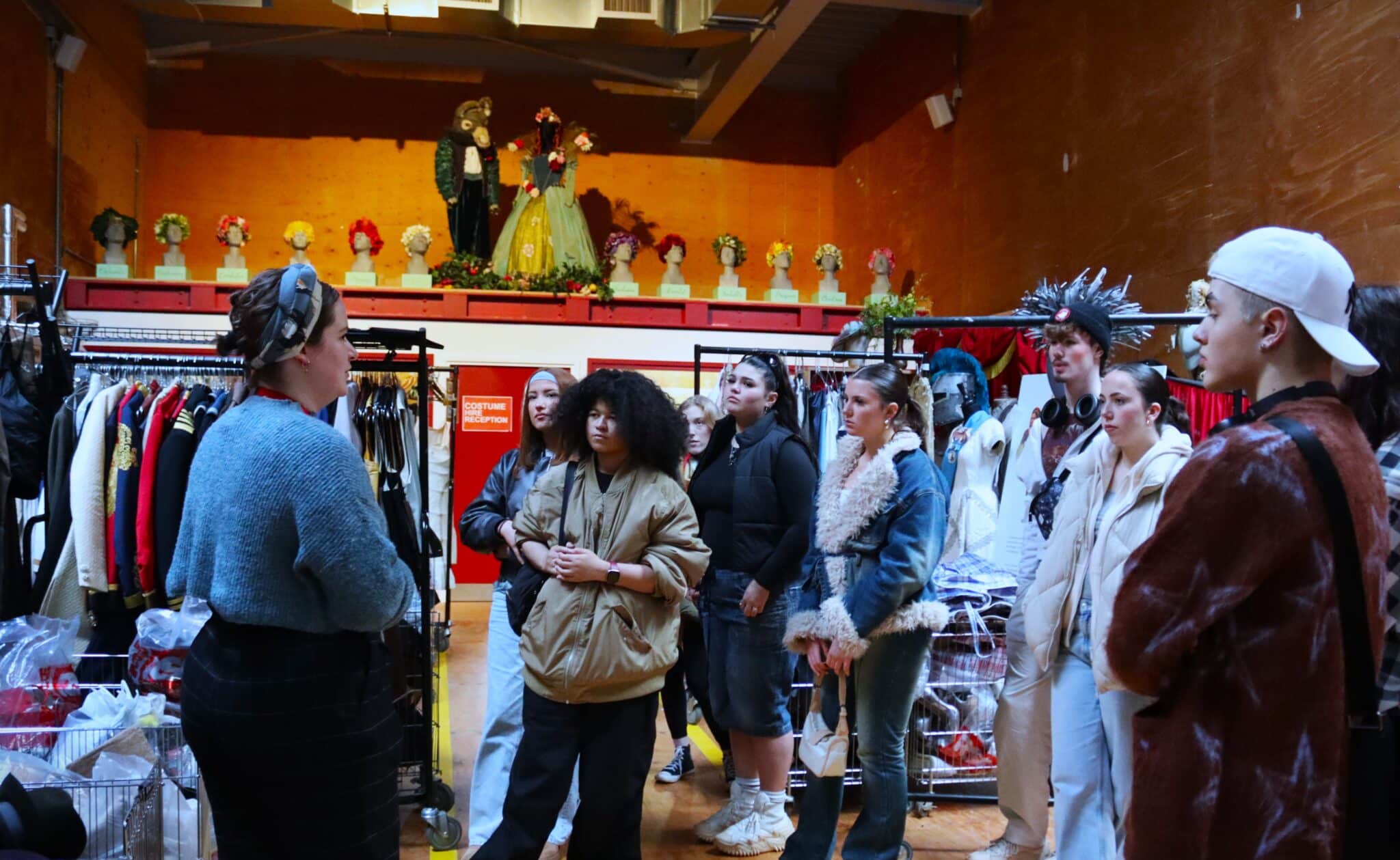 Fashion students visit the RSC - learning
