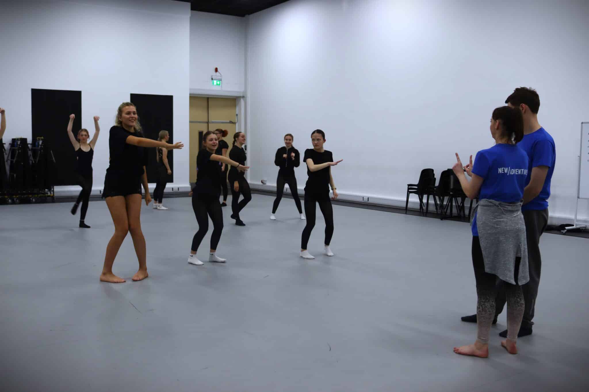 Dance workshop with Matthew Bourne