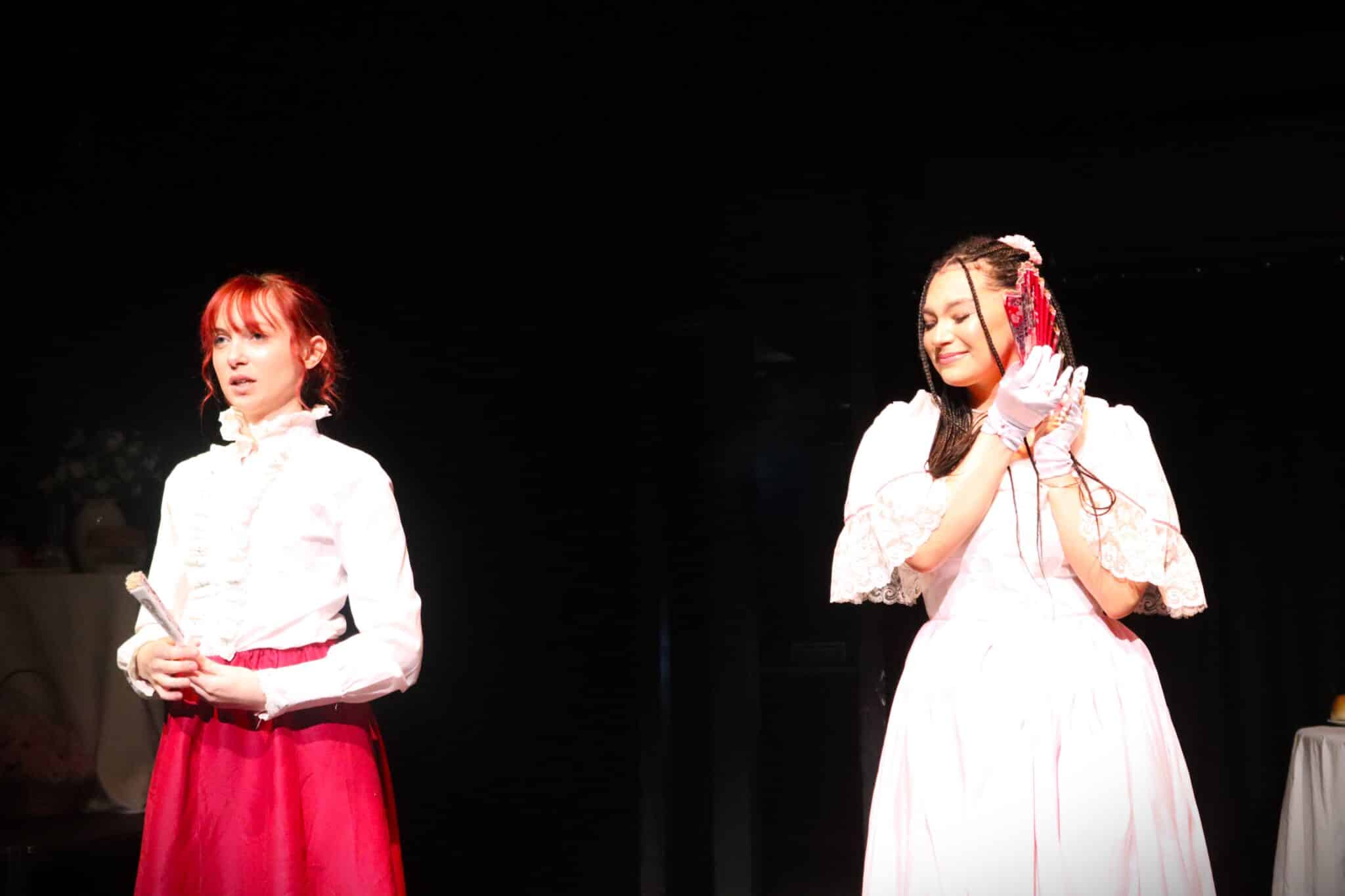 acting students on stage