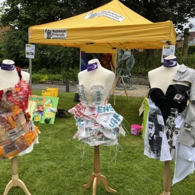 students showcase work at Great Big Green Week event