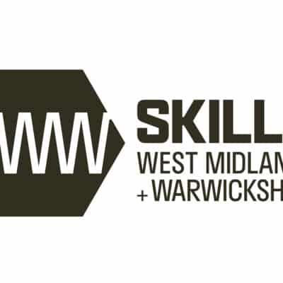 skills west midlands + Warwickshire logo