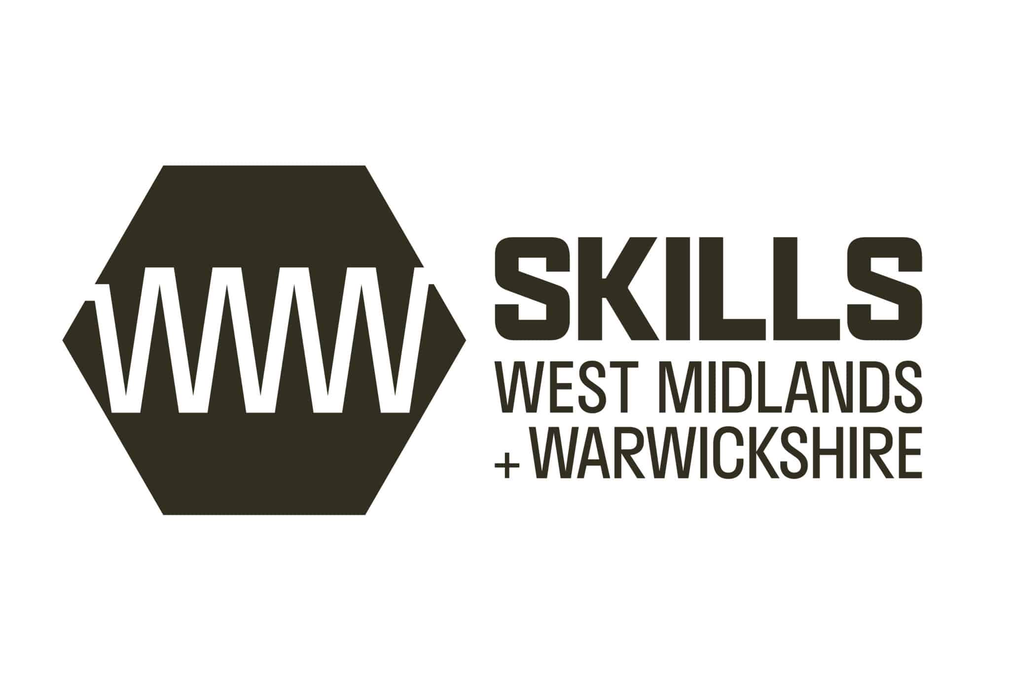 skills west midlands + Warwickshire logo