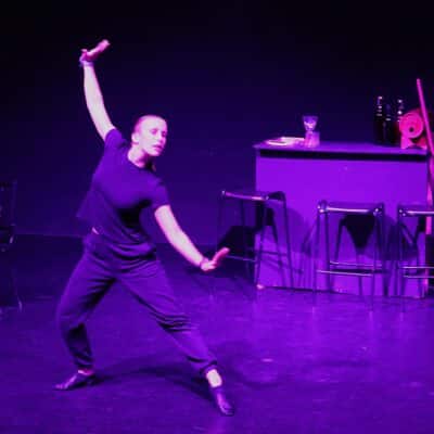 Stratford College Dancer performing on stage