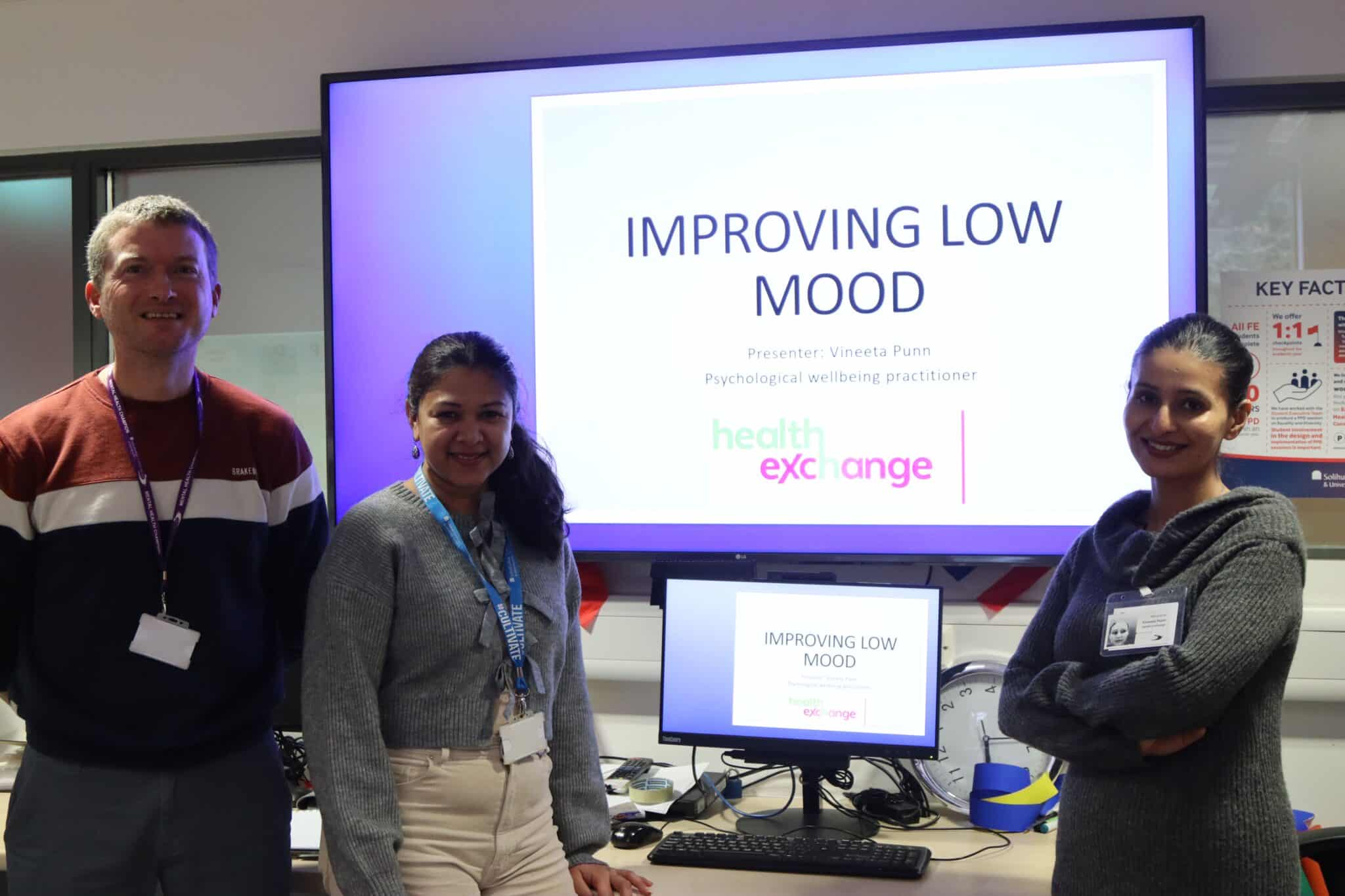 College supports student mental health with special workshops - James, Fathima & Vineet