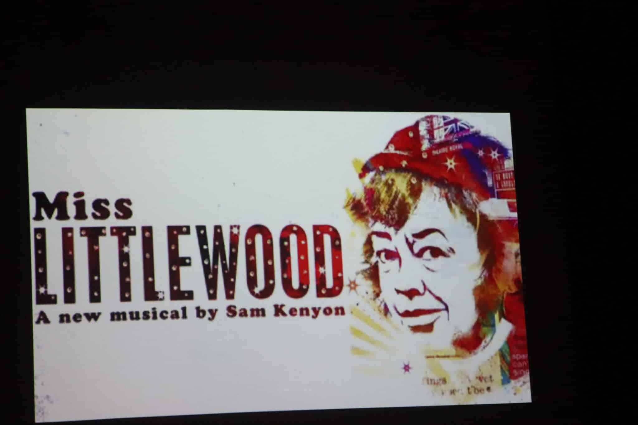 Screen of Miss Littlewood art